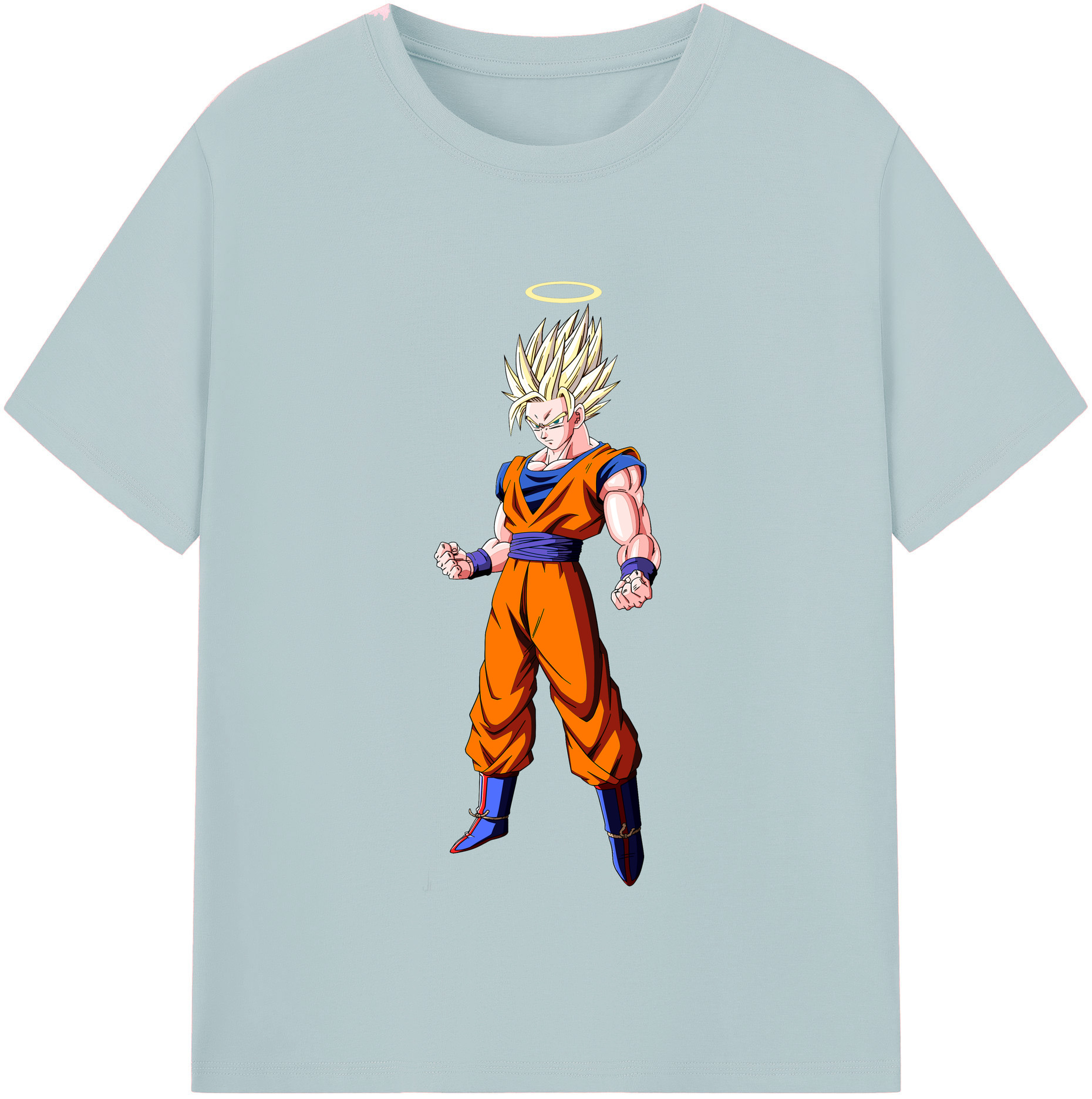 （画像用） ドラゴンボール 孫悟空（そん ごくう）Son Goku カカロット DRAGON BALL Kakarotto 綿100％半袖Tシャツ（フロントプリント）